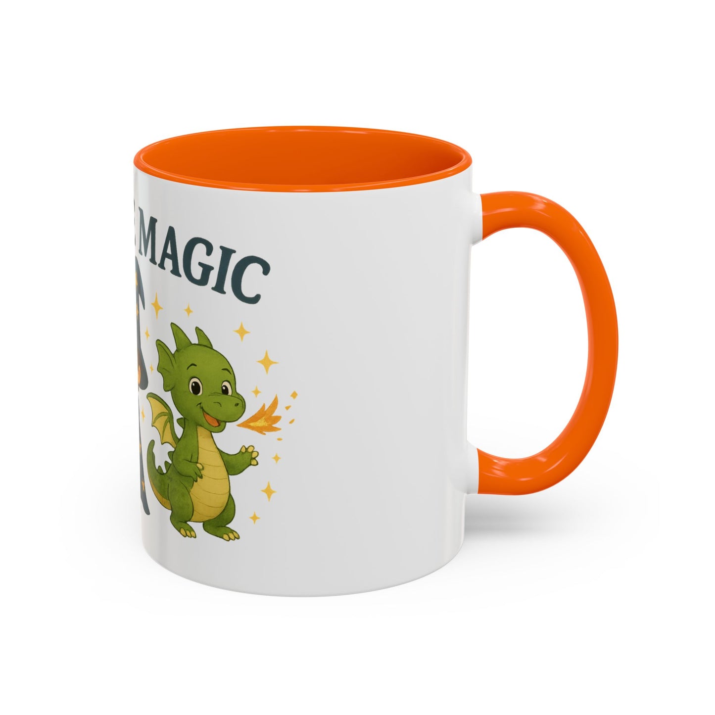 Magic Unicorn Coffee Mug, Wizard & Dragon Fantasy Gift, 11oz, You Are Magic Cup, Kids Tea Mug